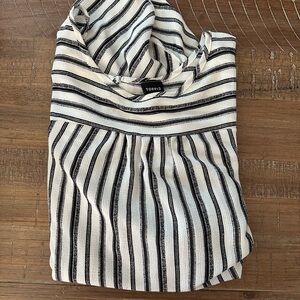 Torrid Monochrome Striped Hoodie